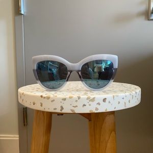 Blue Marc Jacobs Mirrored Sunglasses